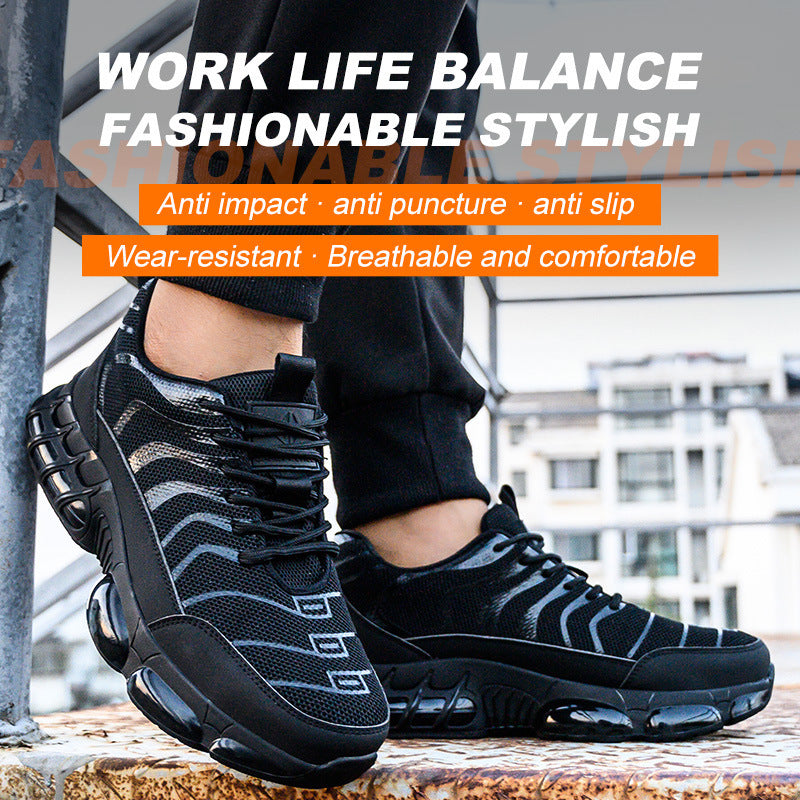 Anti-smashing Just Piercing Wear-resistant Safety Shoes