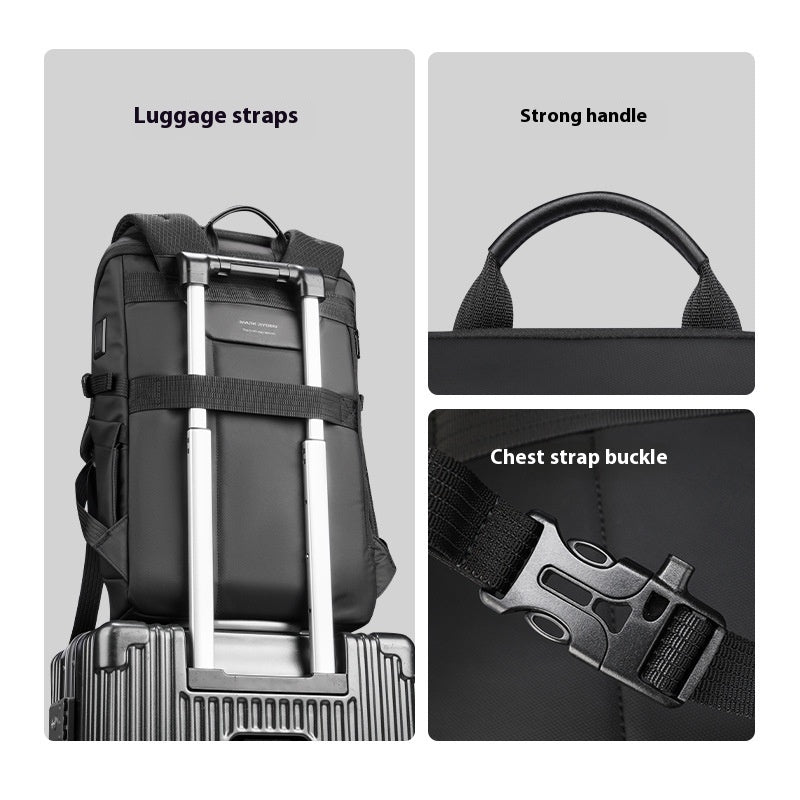 Men's Computer Backpack With Large Capacity