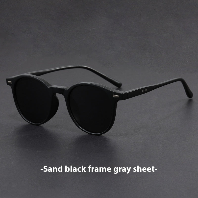 Ultra-light Round Frame UV Protection Retro Sunglasses