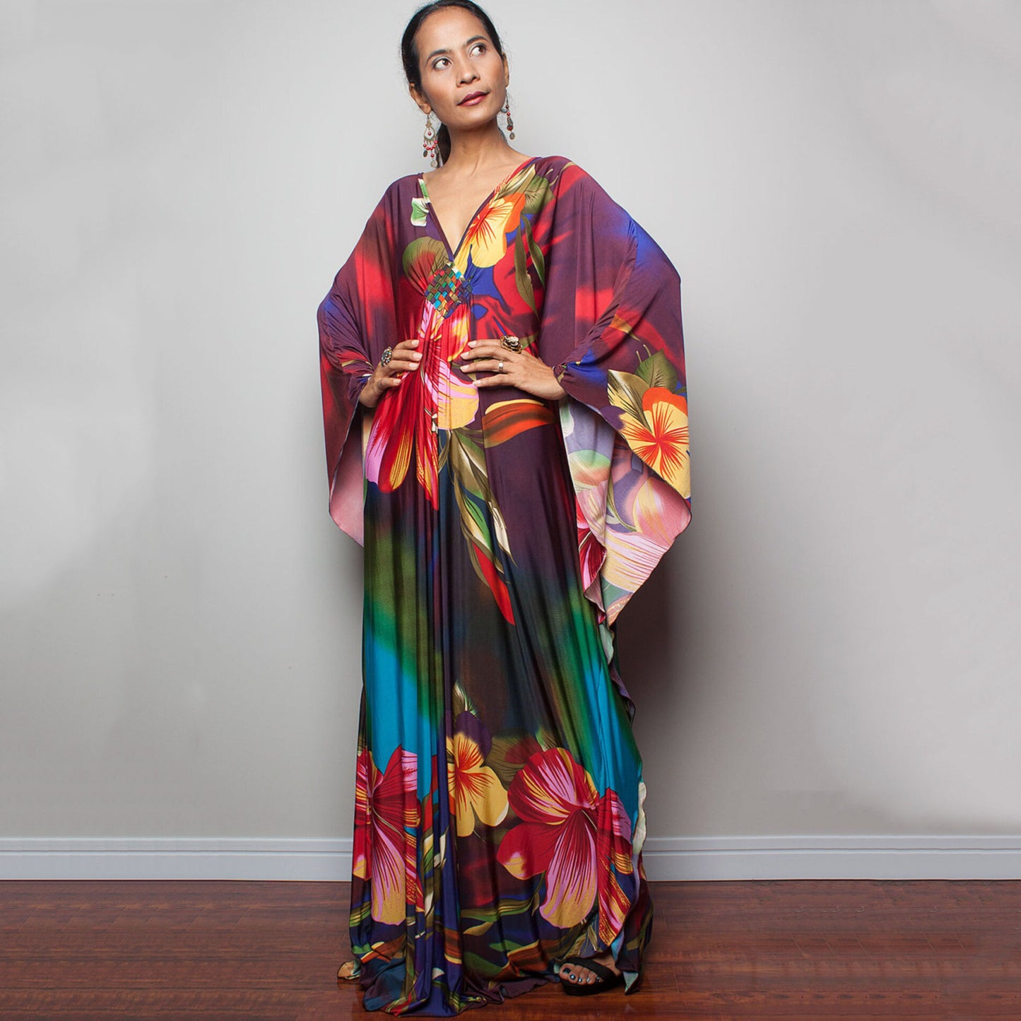 Beach Cover-up Robe Long Dress