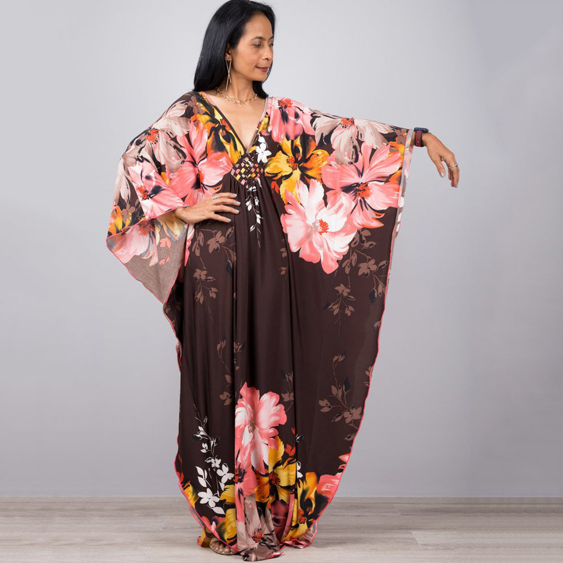 Beach Cover-up Robe Long Dress